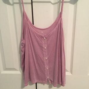 Purple Faded American Eagle Soft and Sexy Tank Top
